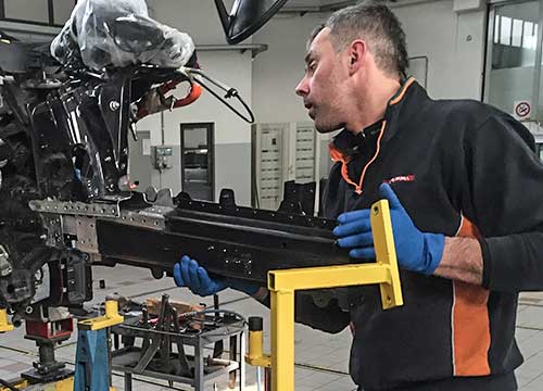 Carrozzeria Crippa - Riparazione carrozzeria alluminio