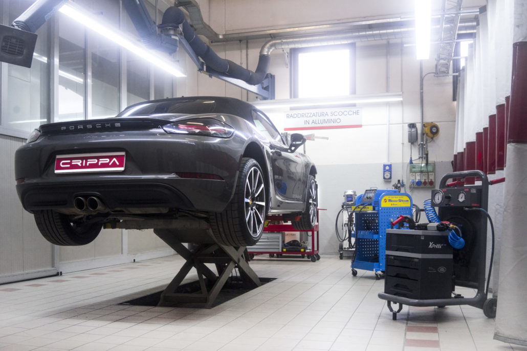 Riparazione auto Alluminio - Carrozzeria Crippa